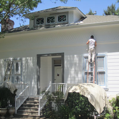 GROVE Healdsburg, Estate, Historical Restoration, Exterior Paint